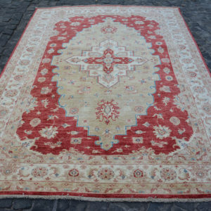 6.7 ft. x 9.5 ft. Vintage Turkish Rug TR41231 Image 1