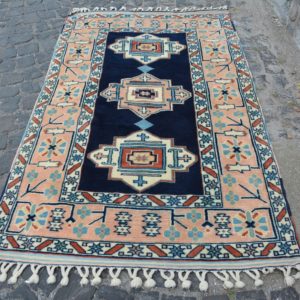 4.1 ft. x 6.2 ft. Vintage Turkish Rug TR64161 Image 1