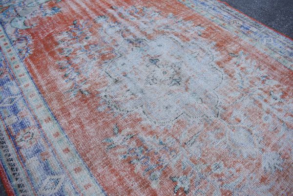 6.1 ft. x 10 ft. Vintage Turkish Rug TR41750 Image 5