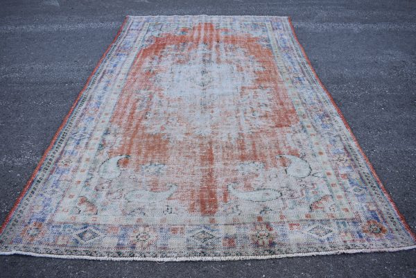 6.1 ft. x 10 ft. Vintage Turkish Rug TR41750 Image 1