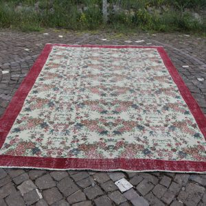 6.8 ft. x 10 ft. Vintage Turkish Rug TR47180 Image 1