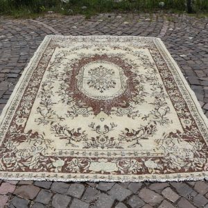 5.9 ft. x 9.2 ft. Vintage Turkish Rug TR47770 Image 1