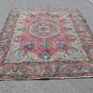 6.4 ft. x 9.4 ft. Vintage Turkish Rug TR49080 Image 1