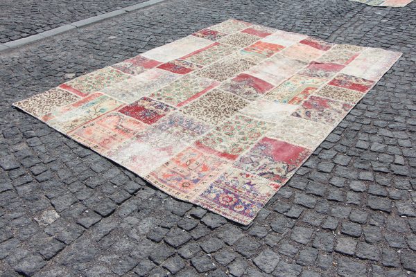 Vintage Patchwork Rug TR16394 Image 2