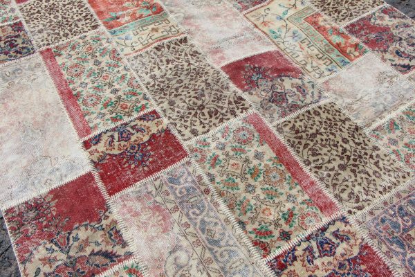 Vintage Patchwork Rug TR16394 Image 5