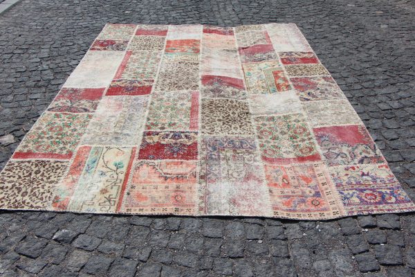 Vintage Patchwork Rug TR16394 Image 1