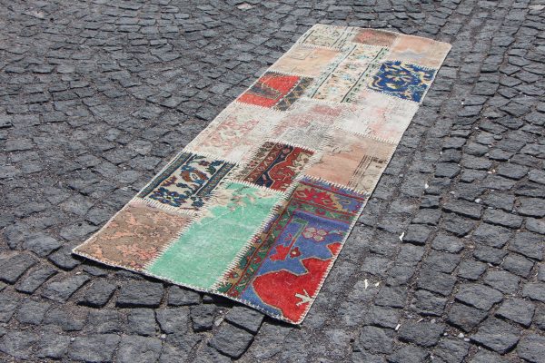 Vintage Patchwork Rug TR16524 Image 2