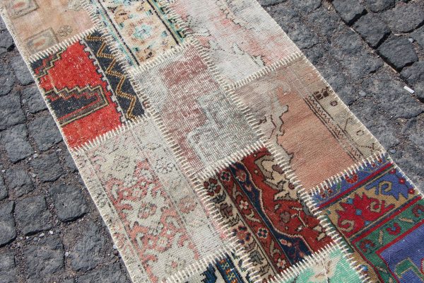 Vintage Patchwork Rug TR16524 Image 5