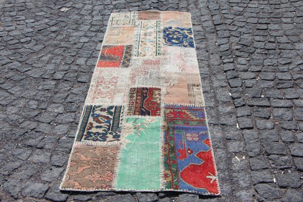 Vintage Patchwork Rug TR16524 Image 1