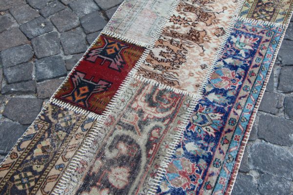Vintage Patchwork Rug TR16654 Image 5