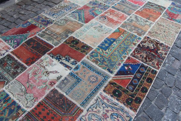 Vintage Patchwork Rug TR16694 Image 5