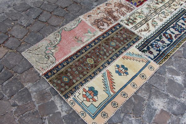 Vintage Patchwork Rug TR16704 Image 6