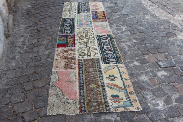 Vintage Patchwork Rug TR16704 Image 1