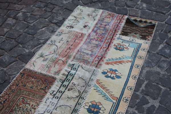 Vintage Patchwork Rug TR16734 Image 4