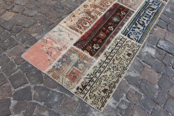 Vintage Patchwork Rug TR16744 Image 6