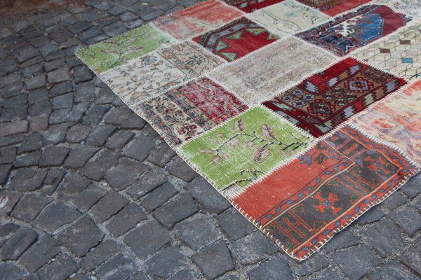 Vintage Patchwork Rug TR16794 Image 6