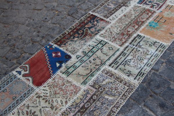 Vintage Patchwork Rug TR16804 Image 5