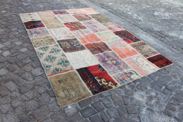 Vintage Patchwork Rug TR16834 Image 2