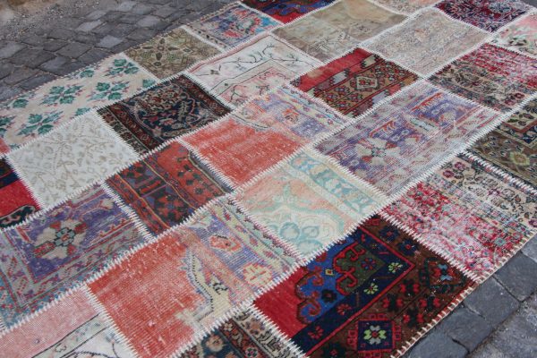 Vintage Patchwork Rug TR16834 Image 5