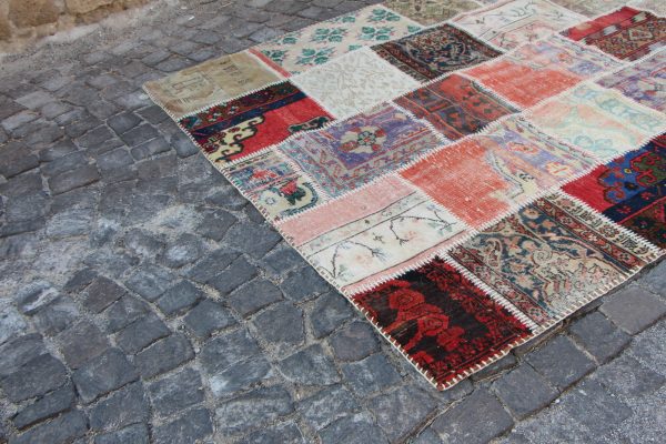 Vintage Patchwork Rug TR16834 Image 6