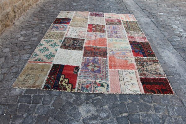 Vintage Patchwork Rug TR16834 Image 1