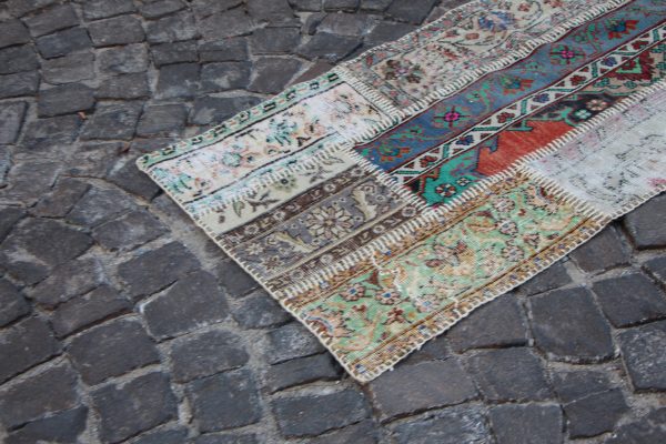 Vintage Patchwork Rug TR16844 Image 6