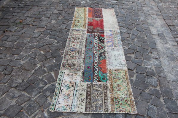 Vintage Patchwork Rug TR16844 Image 1