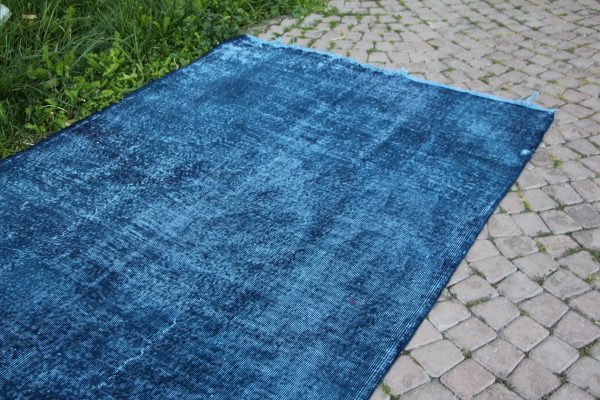 Vintage Overdyed Rug TR21203 Image 4