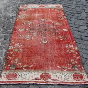 3.6 ft. x 9.4 ft. Vintage Turkish Rug TR29945 Image 1