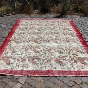 6.8 ft. x 10 ft. Vintage Turkish Rug TR30735 Image 1