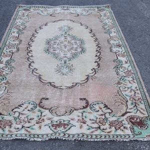 5.1 ft. x 9.3 ft. Vintage Turkish Rug TR92660 Image 1