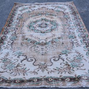 6 ft. x 9.3 ft. Vintage Turkish Rug TR92910 Image 1