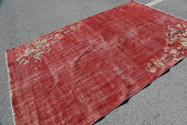 6.4 ft. x 10.1 ft. Vintage Overdyed Rug TR21513 Image 4