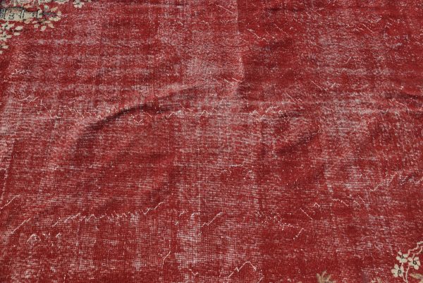 6.4 ft. x 10.1 ft. Vintage Overdyed Rug TR21513 Image 6