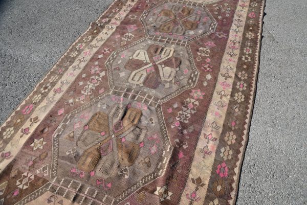5.5 ft. x 13.1 ft. Vintage Kilim Rug TR46592 Image 5