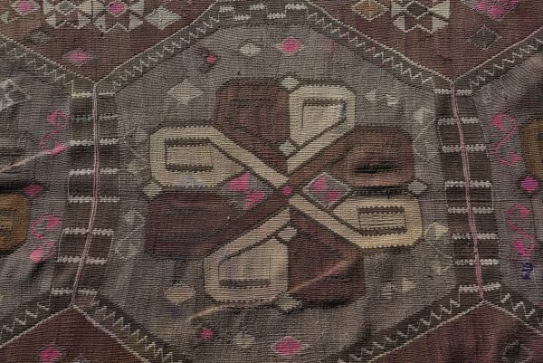 5.5 ft. x 13.1 ft. Vintage Kilim Rug TR46592 Image 6