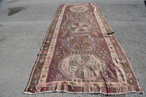 5.5 ft. x 13.1 ft. Vintage Kilim Rug TR46592 Image 1
