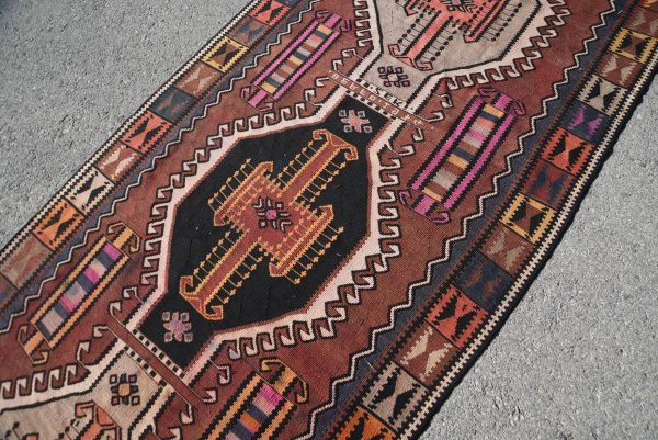 4.3 ft. x 13.5 ft. Vintage Kilim Rug TR46632 Image 5
