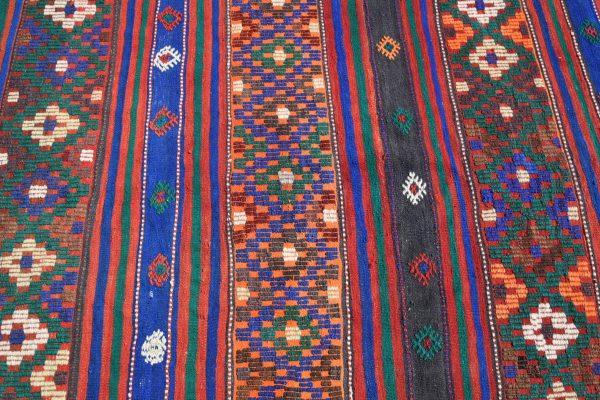 4.6 ft. x 10.1 ft. Vintage Kilim Rug TR46692 Image 5
