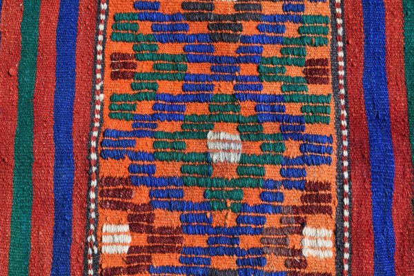 4.6 ft. x 10.1 ft. Vintage Kilim Rug TR46692 Image 6