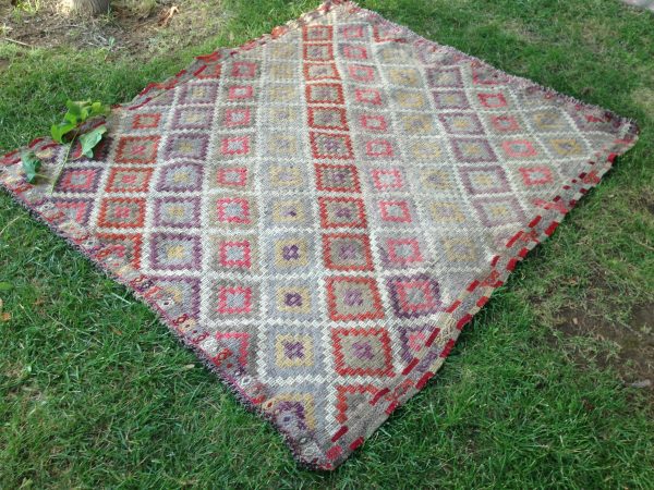 4.6 ft. x 5.4 ft. Vintage Kilim Rug TR11232 Image 2