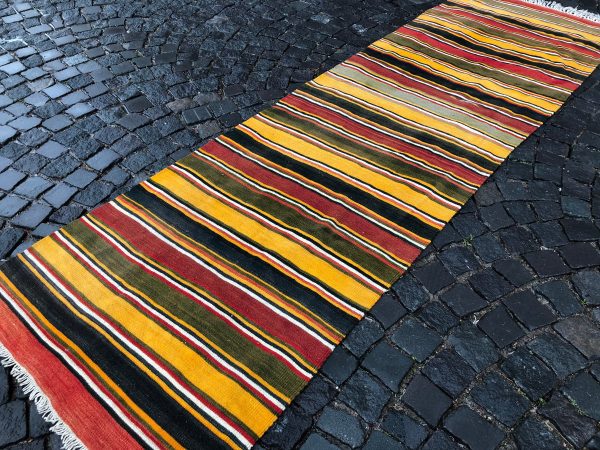 3.1 ft. x 10.3 ft. Vintage Kilim Rug TR49572 Image 2