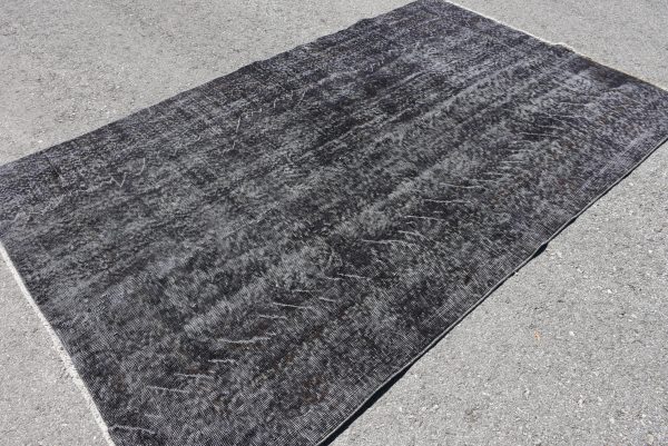 5.3 ft. x 8.9 ft. Vintage Overdyed Rug TR22363 Image 2