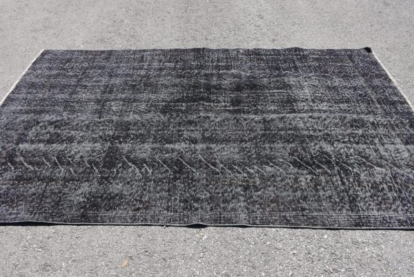 5.3 ft. x 8.9 ft. Vintage Overdyed Rug TR22363 Image 3