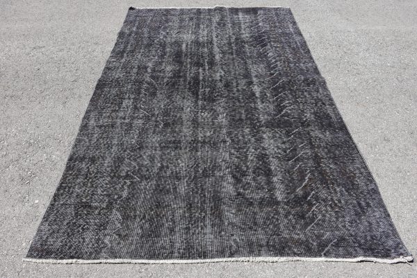 5.3 ft. x 8.9 ft. Vintage Overdyed Rug TR22363 Image 1