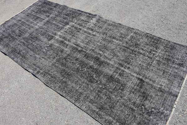 4 ft. x 8.7 ft. Vintage Overdyed Rug TR22483 Image 4