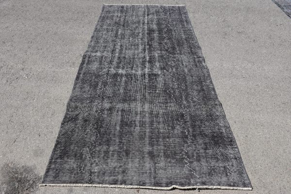 4 ft. x 8.7 ft. Vintage Overdyed Rug TR22483 Image 1