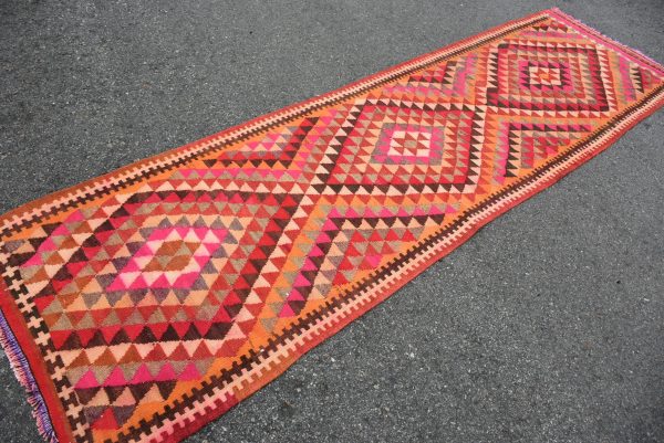 3 ft. x 10.2 ft. Vintage Kilim Rug TR51082 Image 2