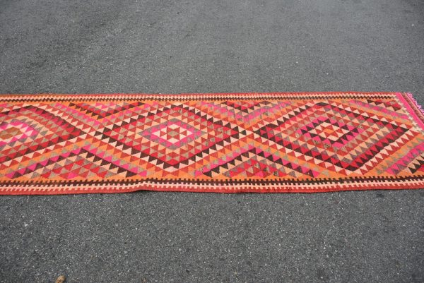 3 ft. x 10.2 ft. Vintage Kilim Rug TR51082 Image 3
