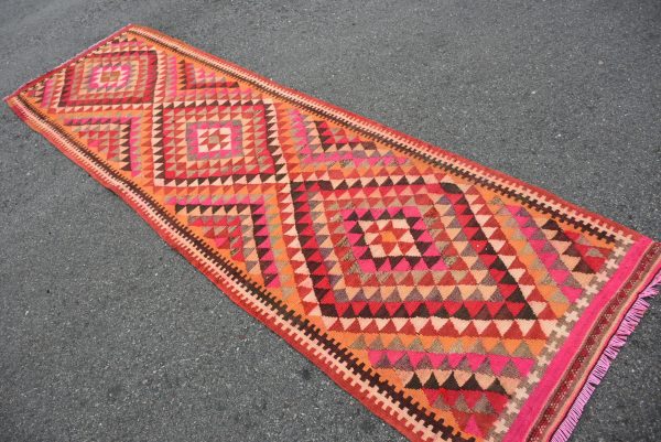 3 ft. x 10.2 ft. Vintage Kilim Rug TR51082 Image 4